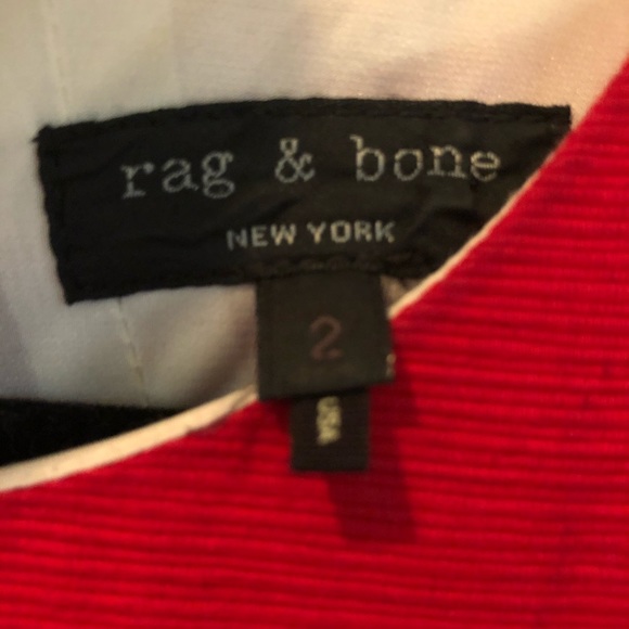 Rag & Bone Red Dress- size 2 (would for 2 or 4) - Picture 5 of 6